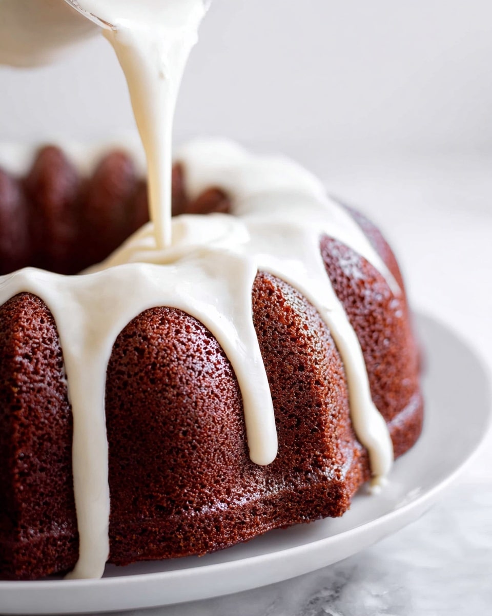Red Velvet Pound Cake with Cream Cheese Frosting – Irresistible & Juicy