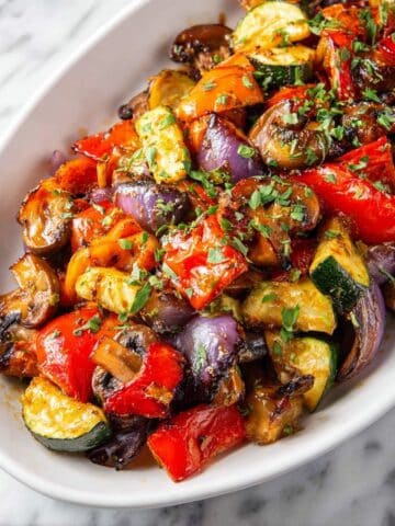 Greek Roasted Vegetables Recipe