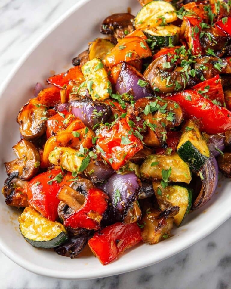 Greek Roasted Vegetables Recipe