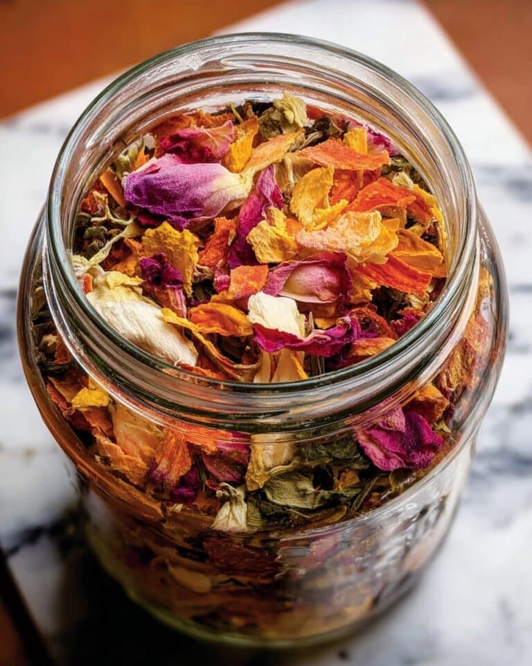 Homemade Rose and Dried Fruit Tea Recipe