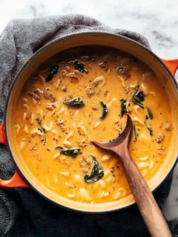 Ang's Creamy Tortellini Soup Recipe