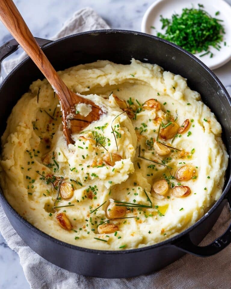 Best Garlic Mashed Potatoes Recipe