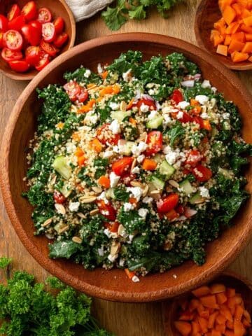 Mediterranean Kale Salad Recipe