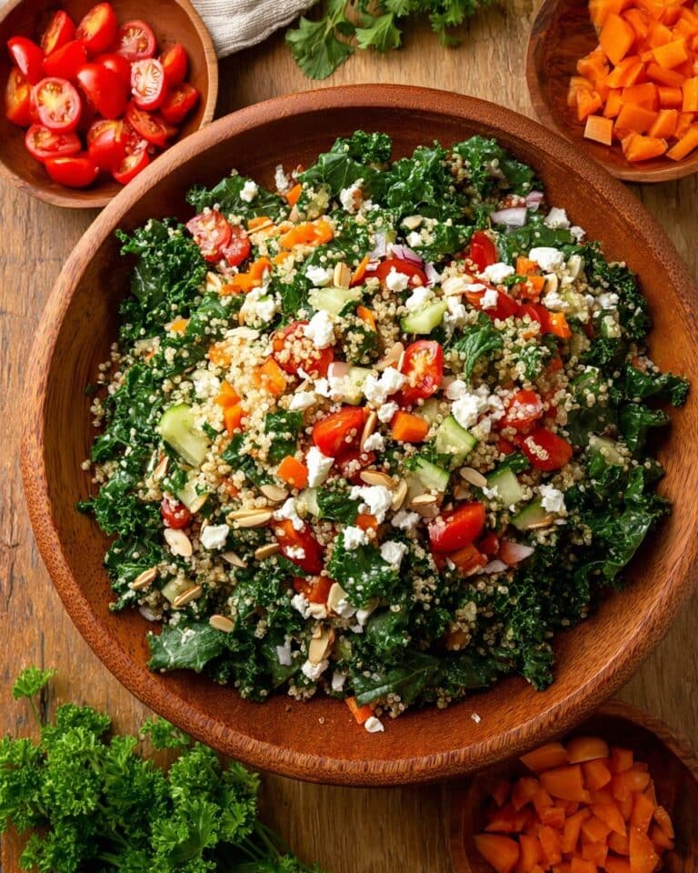 Mediterranean Kale Salad Recipe