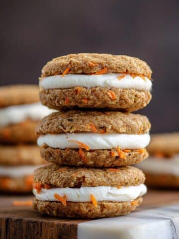 Carrot Cake Sandwich Cookies Recipe