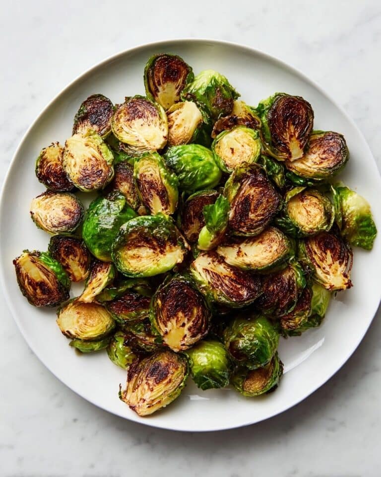 Crispy Roasted Brussels Sprouts Recipe