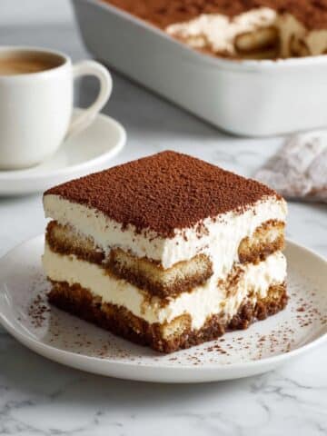 Easy Classic Tiramisu with Coffee, Mascarpone, and Cocoa Powder Recipe