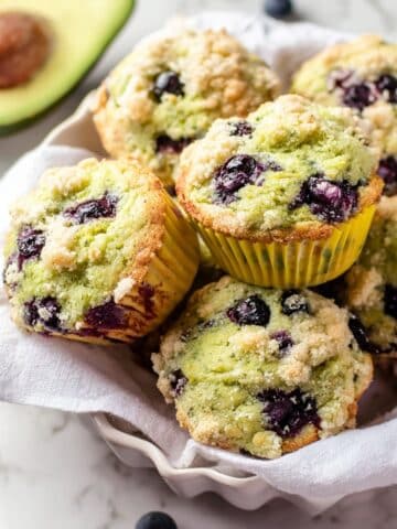 Avocado Blueberry Muffins Recipe