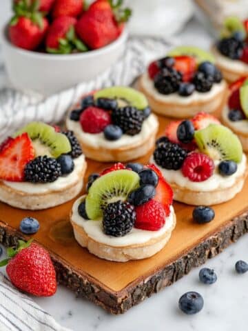 Mini Fruit Pizza Cookies Recipe