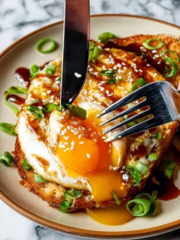 Teriyaki Poached Eggs Recipe