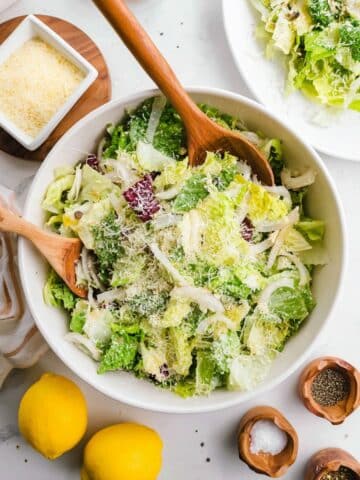 Lemon Parmesan Salad Recipe