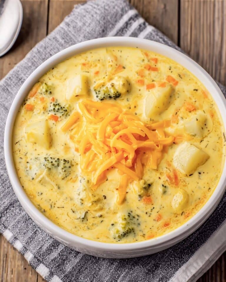 Crock Pot Broccoli Potato Soup Recipe