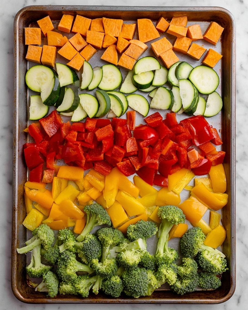 Sheet Pan Chicken and Rainbow Vegetables: Vibrant & Easy Dinner