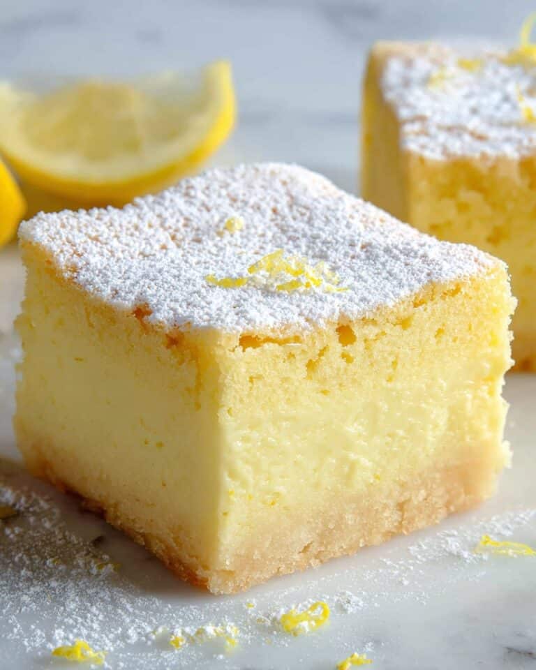 Lemon Custard Cake Recipe