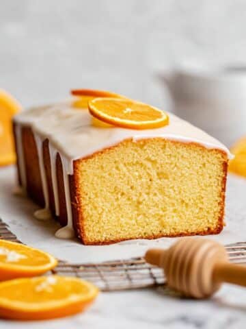 Glazed Orange Pound Cake Recipe