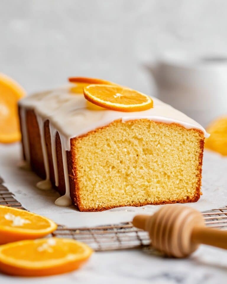 Glazed Orange Pound Cake Recipe