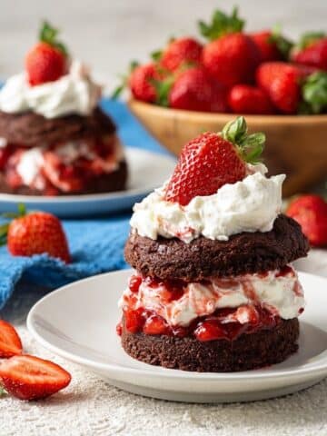Chocolate Strawberry Shortcake Recipe