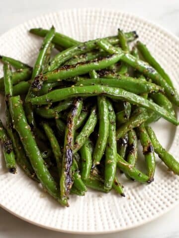 Amazing Garlic Green Beans (with Skillet and Grill Options) Recipe