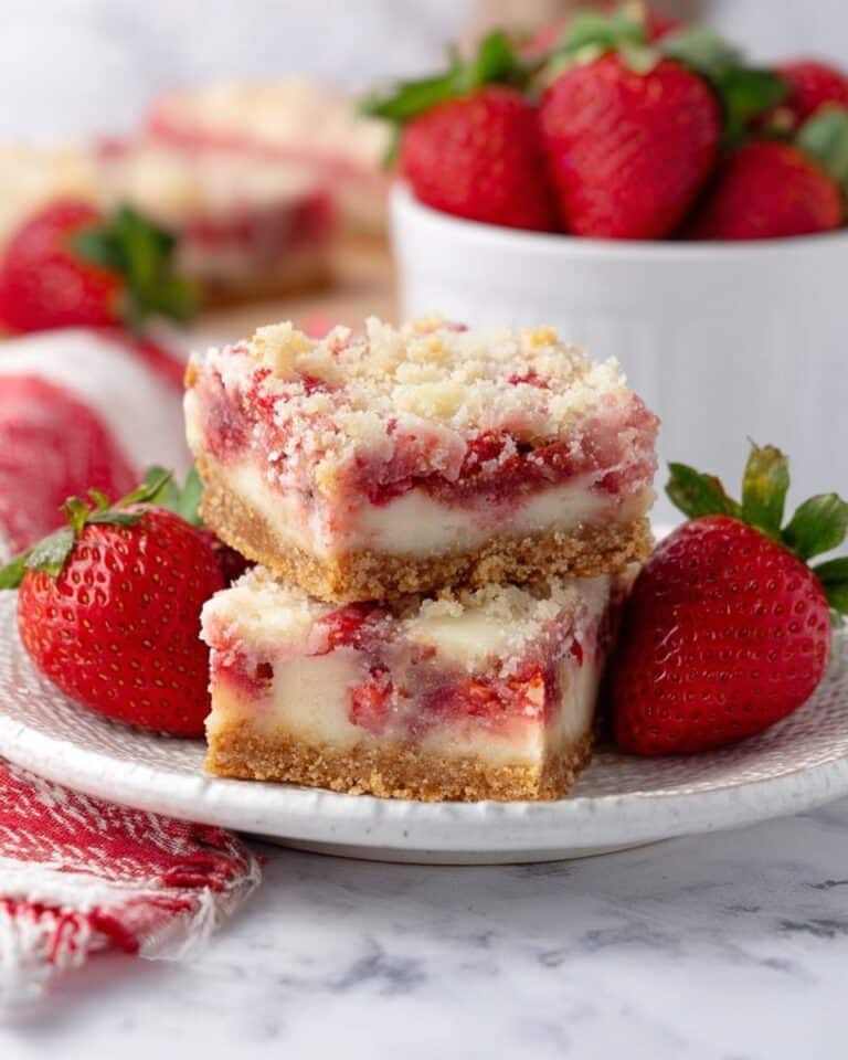 Strawberry Pie Bars Recipe