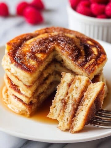Paleo Cinnamon Roll Pancakes Recipe