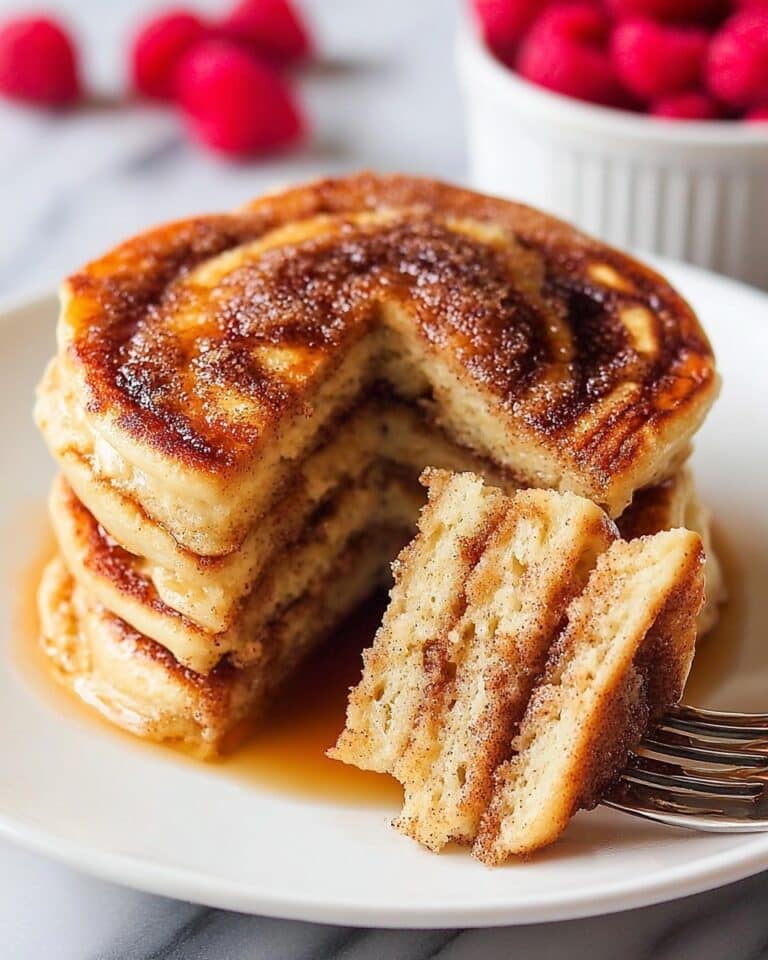 Paleo Cinnamon Roll Pancakes Recipe
