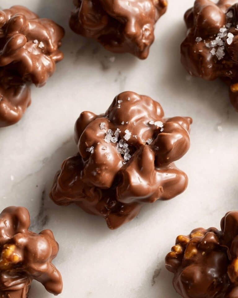 Chocolate Covered Cashew Clusters Recipe