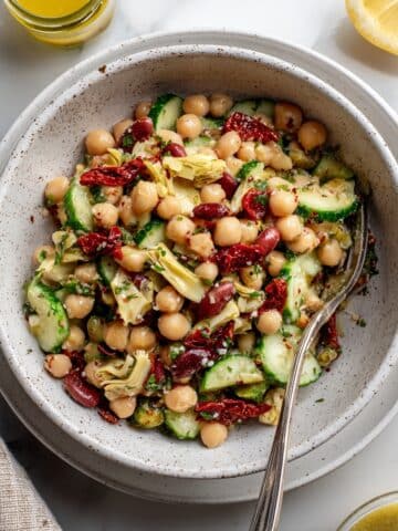 Healthy & High-Protein Three Bean Salad Recipe