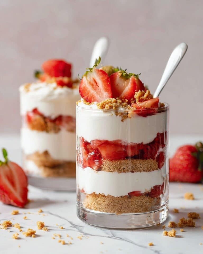 High Protein Cheesecake Jars Recipe