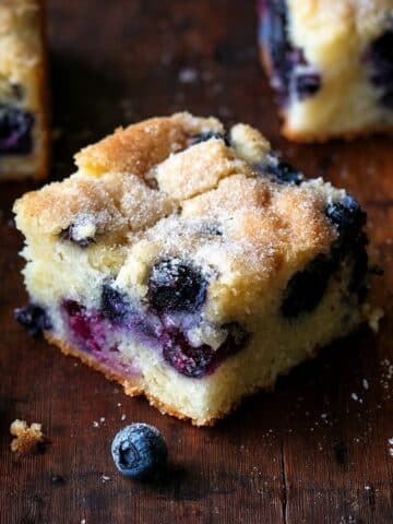 Buttermilk Blueberry Breakfast Cake Recipe