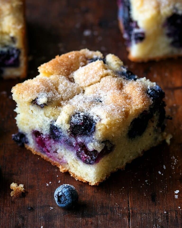 Buttermilk Blueberry Breakfast Cake Recipe