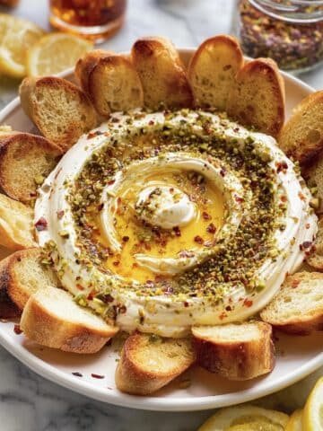 Whipped Feta with Honey and Pistachios Recipe
