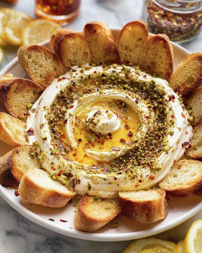 Whipped Feta with Honey and Pistachios Recipe