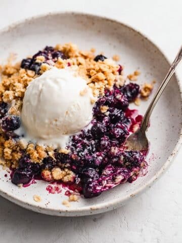 Blueberry Crisp Recipe