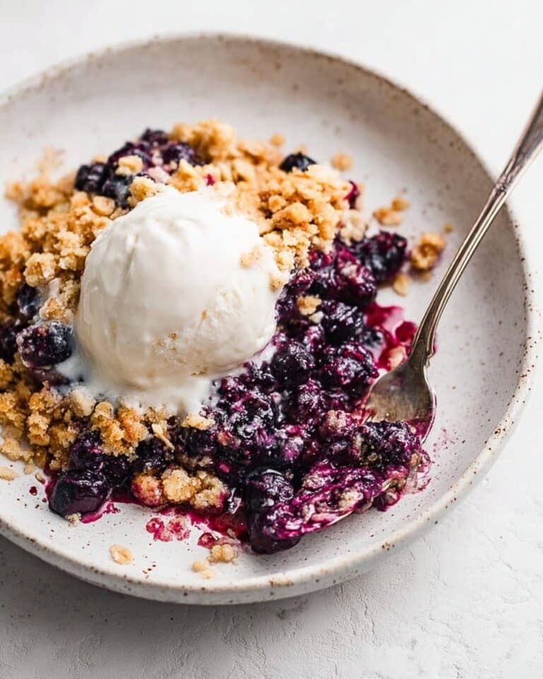 Blueberry Crisp Recipe