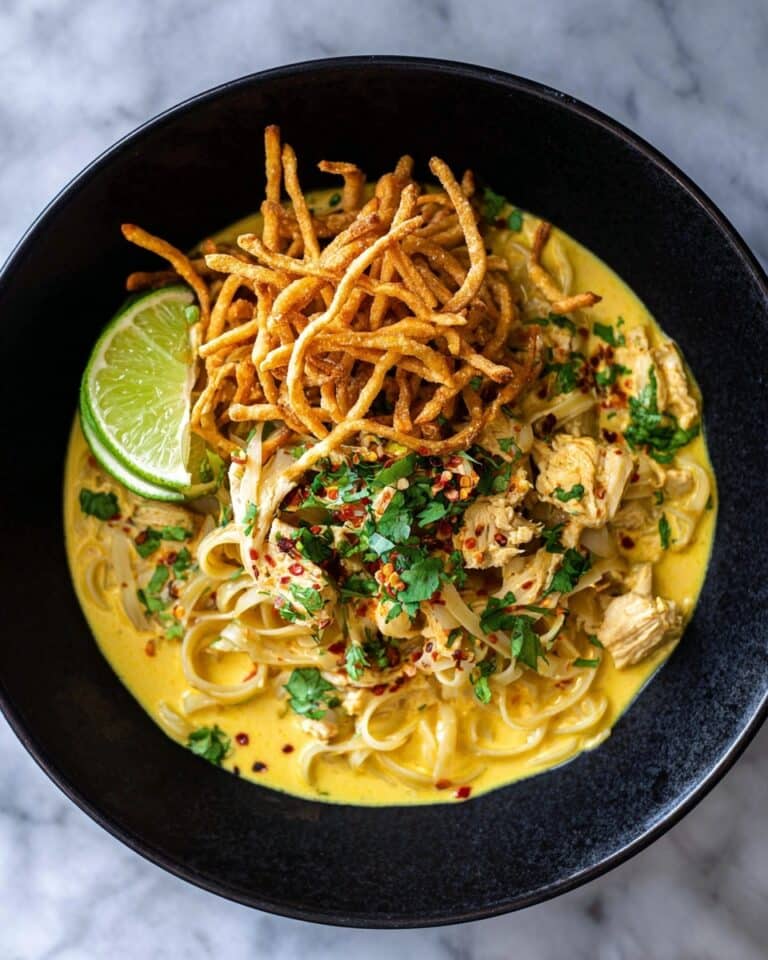 Khao Soi (Thai Coconut Noodle Soup) Recipe