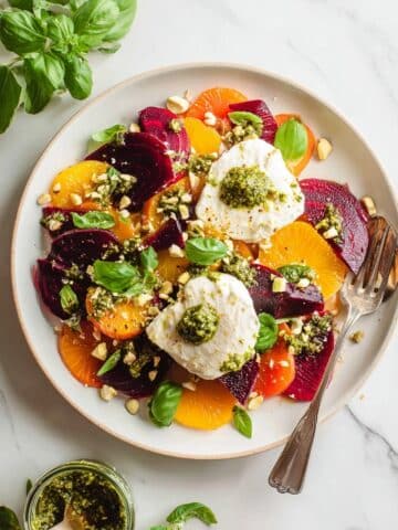 Easy Roasted Beet and Burrata Salad Recipe