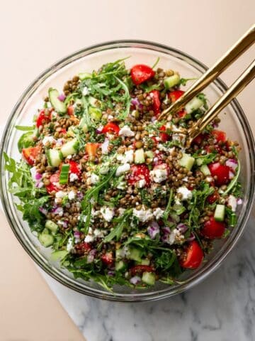 Mediterranean Lentil Salad Recipe