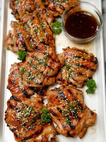 Grilled Asian Chicken with Soy-Ginger Glaze Recipe