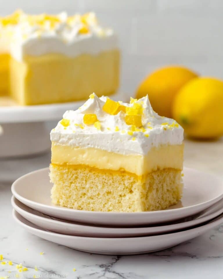 Lemon Poke Cake Recipe