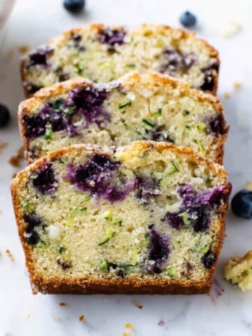 Lemon Blueberry Zucchini Bread Recipe