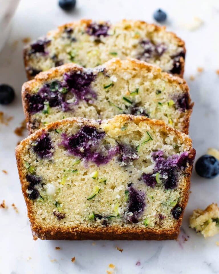 Lemon Blueberry Zucchini Bread Recipe