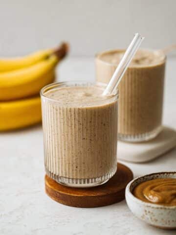 Salted Banana Almond Butter Smoothie Recipe