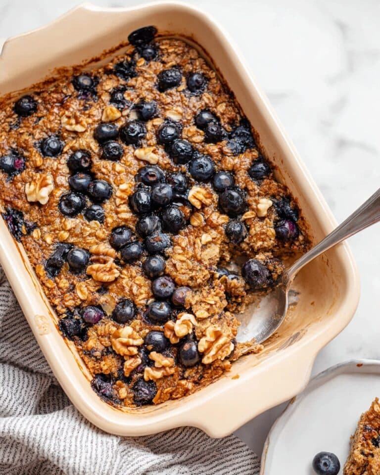 Blueberry Baked Oatmeal Recipe