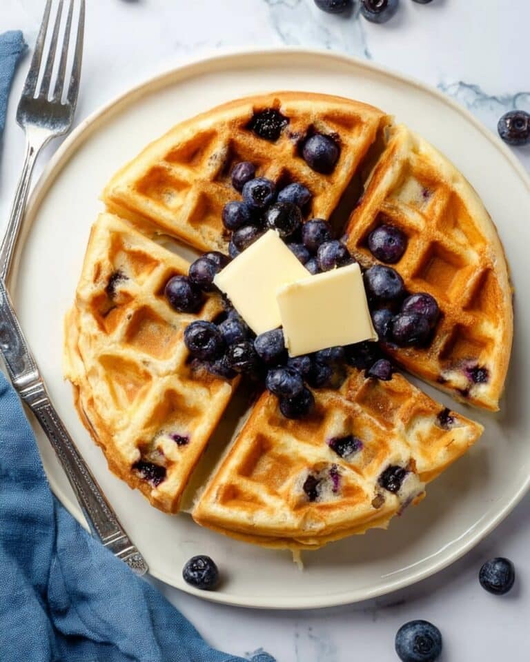 Banana Oatmeal Zucchini Blueberry Waffles Recipe