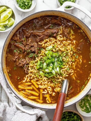 Shredded Beef Ramen Soup Recipe
