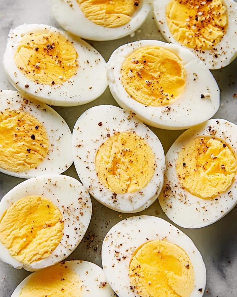 Perfect Hard Boiled Eggs Recipe