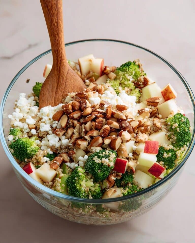 Broccoli Apple Quinoa Salad Recipe
