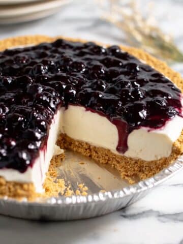 Blueberry No-Bake Cheesecake Recipe
