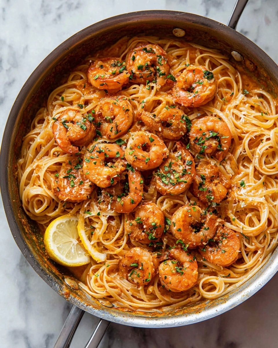 Garlicky Calabrian Chili Pasta with Shrimp – Bold & Flavorful
