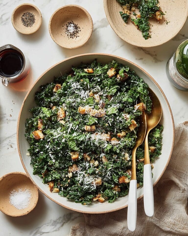 Parmesan Kale Salad Recipe